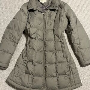 Michael Kors Women's Tan Puffer Jacket